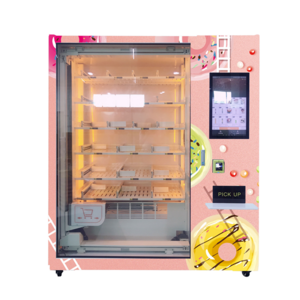 XY elevator cooling cupcake vending machine and macarons cookies gift box cake vending machine