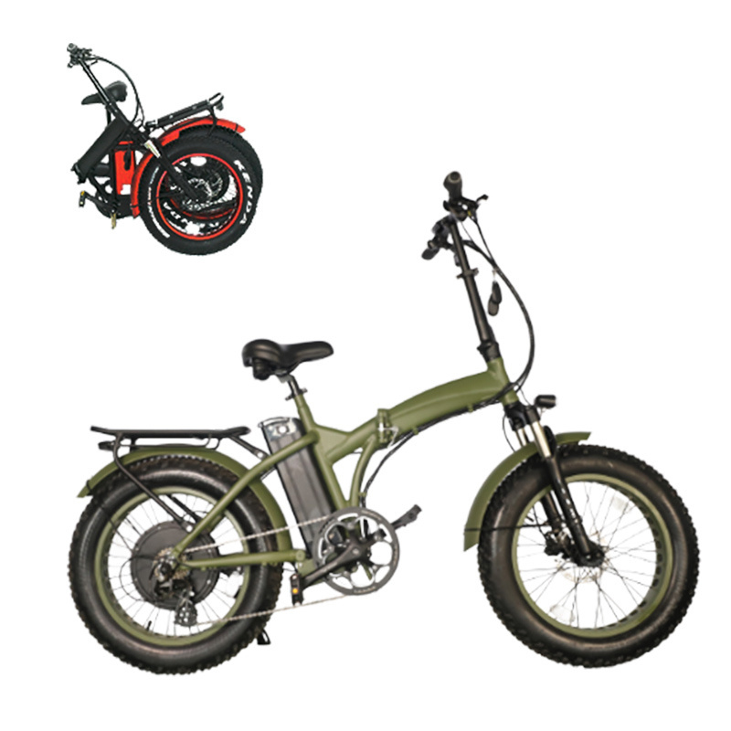 20x4 .0 inch 500w 1000w ebike 20 inch fat tire folding electric bike foldable bicycle electric fat tire bike e fatbike electric