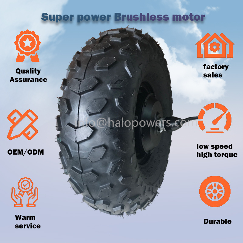 10 11 14.5 inch electric motorized wheelbarrow hub motor electric motor for wheelbarrow electric car conversion kit