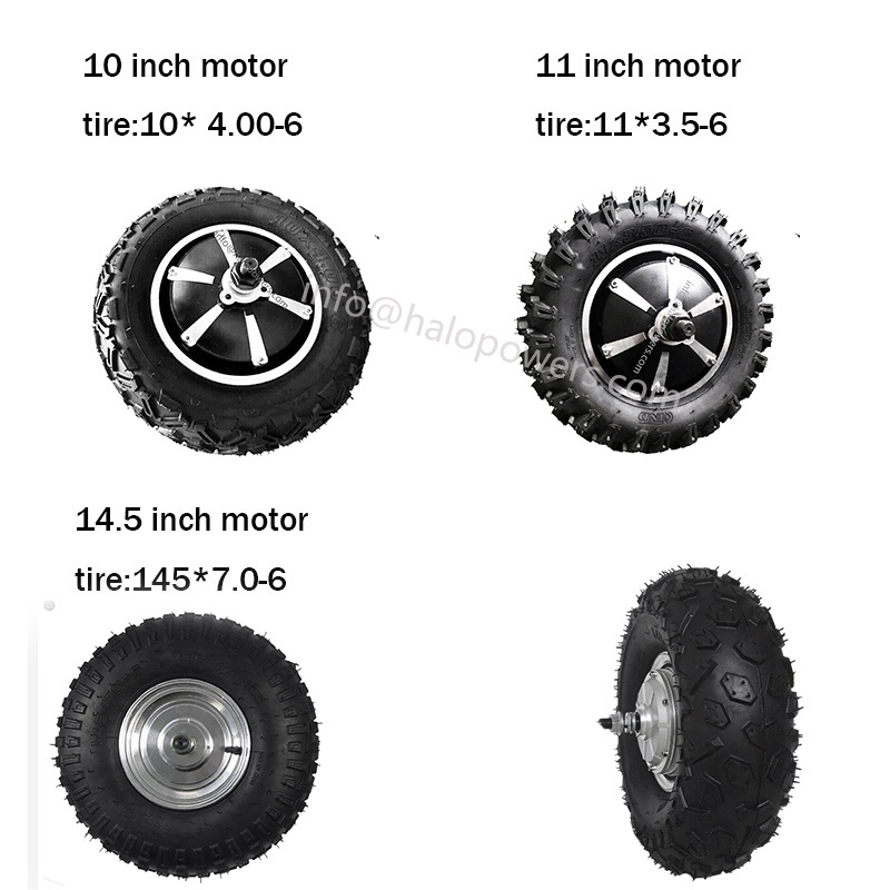 12v 24v 36v 48v 250w 350w 500 low speed High Torque 120Nm 14.5 inch electric wheel barrow gear hub motor dc bldc wheelbarrow kit