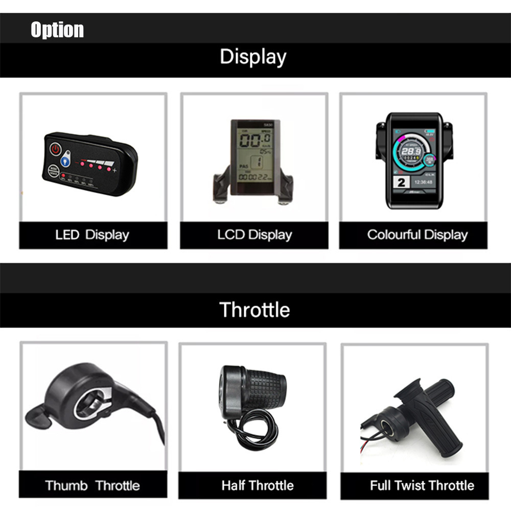 48v 52v 72v 1000w 1500w 2000w 3000w mtx electric bike kit 1000w with battery option brushless hub motor ebike conversion kit 29