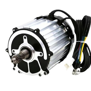 speed 500w-1000W-1500w 48V 60V 72V DC brushless geared go kart differential axle motor for Electric tricycle cargo Vehicle car