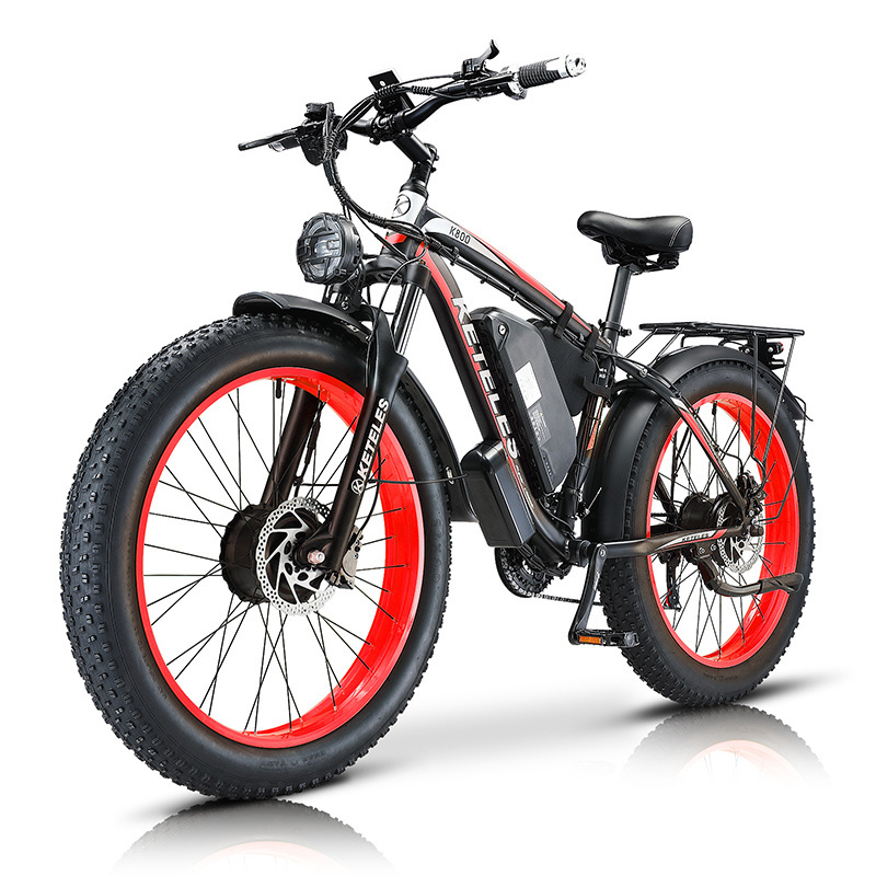 Sample free shipping 2x1000W ebike 2000W dual motor electric bike 26