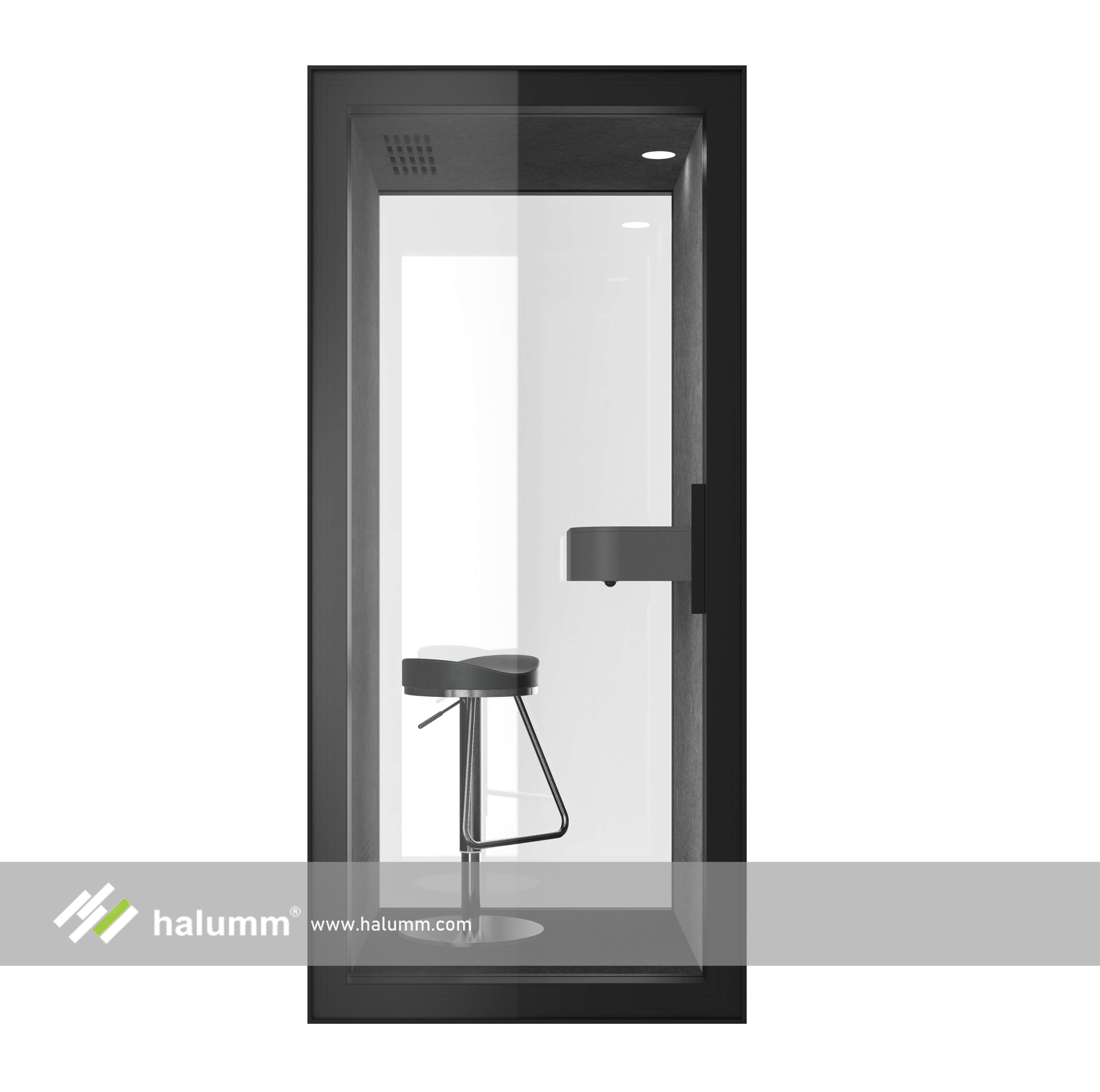 halumm movable sound proof Work place Office public phone booth for sale