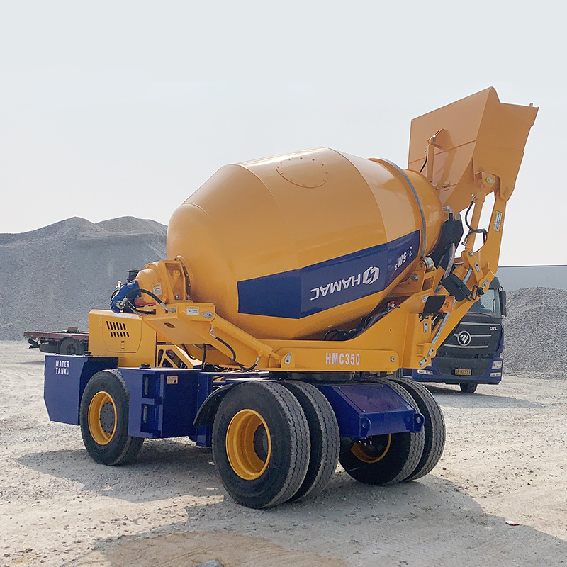 2023 Self loading pan mixer spar parts truck transit with pump self loading concrete mixer truck with pump