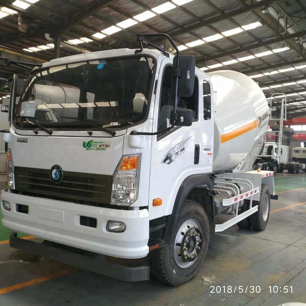 HAMAC 190lm/W high efficient 3 yard concrete truck for sale with best service OEM service