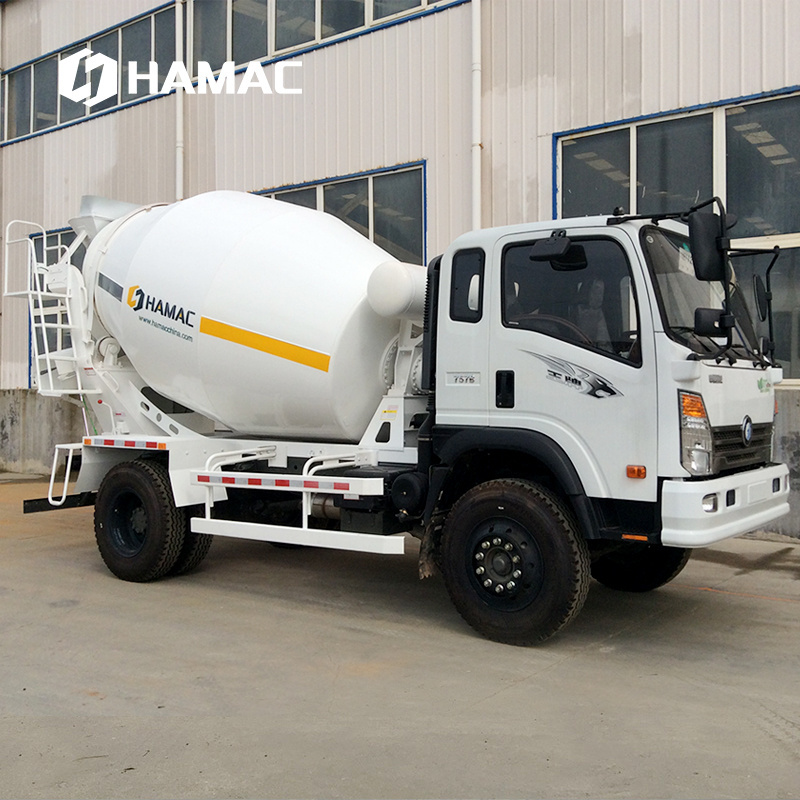 Large Capacity 10000kg Concrete Mixer Truck 6 cubic meters concrete transit mixer