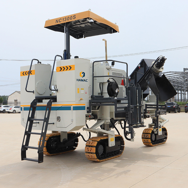 small sidewalk curb edgemaster gutter slipform paving paver machine