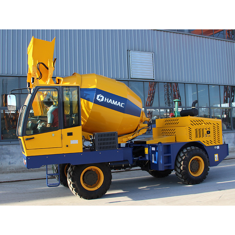 Self loading truck transit gearbox self loading concretemixer concrete mixer truck with pump