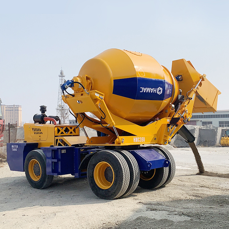 2023 Self loading pan mixer spar parts truck transit with pump self loading concrete mixer truck with pump