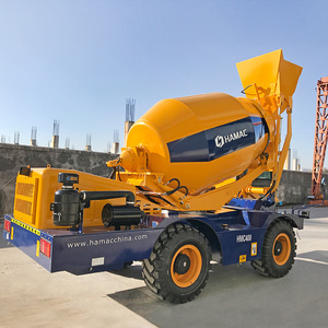 1.5m3 self loading small mobile concrete mixer machine self-loading concrete mixer truck price