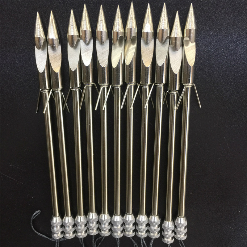 Super September Stainless Steel Fishing arrow Head Broad heads Bow Shooting Fish Slingshot Fishing Hunting