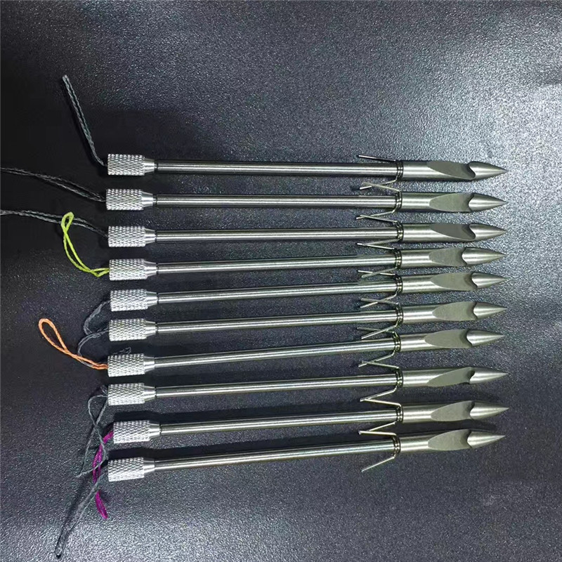 Super September Stainless Steel Fishing arrow Head Broad heads Bow Shooting Fish Slingshot Fishing Hunting