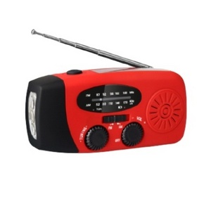 HAMAN Factory direct sale with Best Price survival Kits MINI Portable Hand Crank Am Fm NOAA Solar emergency Radio