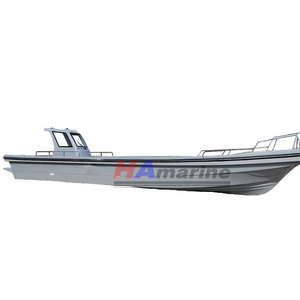 HA900  9m Fiberglass high speed fishing boat same as panga boat economy FRP work boat for Coastal sheltered