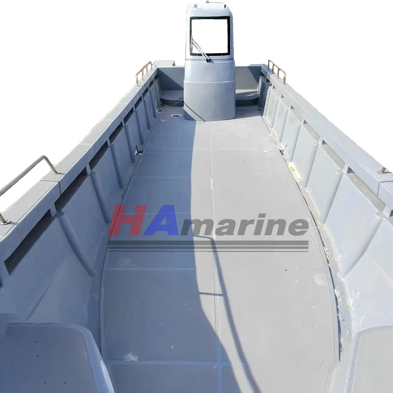 HA900  9m Fiberglass high speed fishing boat same as panga boat economy FRP work boat for Coastal sheltered