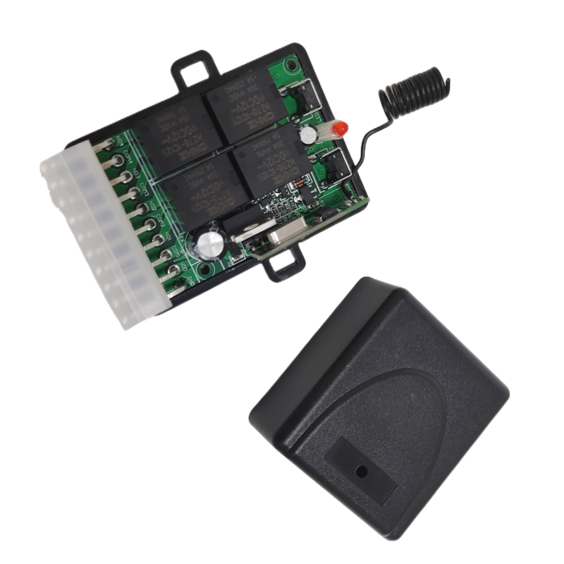 Remote Control Switch DC 12V 4CH relay Receiver Module 4 channel RF Remote 433 Mhz Transmitter