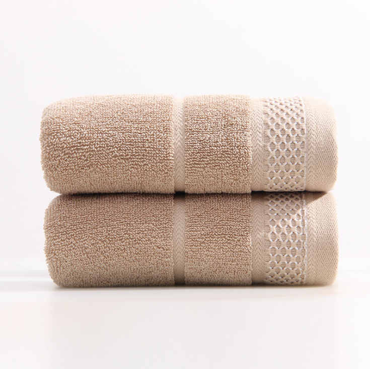 Super soft 16s towel dobby style terry hand towels 100% cotton