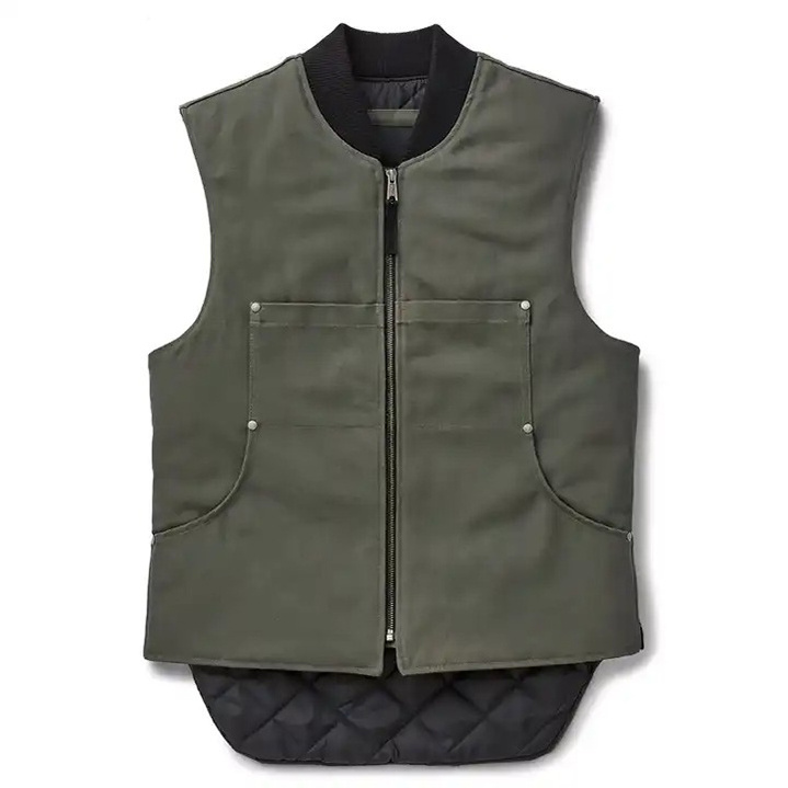 OEM Men's Outdoor Vest Hiking Fishing Camping Hunting Orange Waistcoat Quick Dry Breathable Polyester Upland Hunting Vest