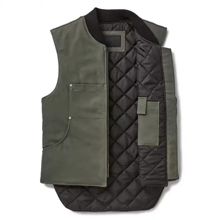 OEM Men's Outdoor Vest Hiking Fishing Camping Hunting Orange Waistcoat Quick Dry Breathable Polyester Upland Hunting Vest