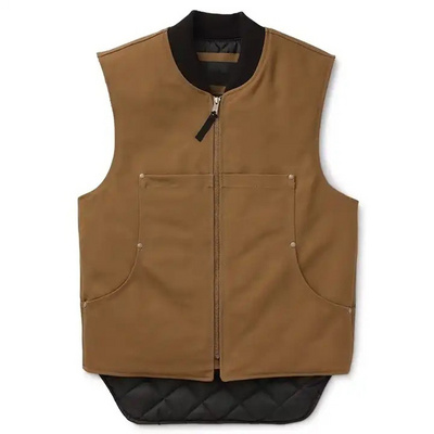 OEM Men's Outdoor Vest Hiking Fishing Camping Hunting Orange Waistcoat Quick Dry Breathable Polyester Upland Hunting Vest