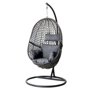 Indoor Patio Wicker Hanging Egg Chair Nest Swing Hammock Egg Chairs