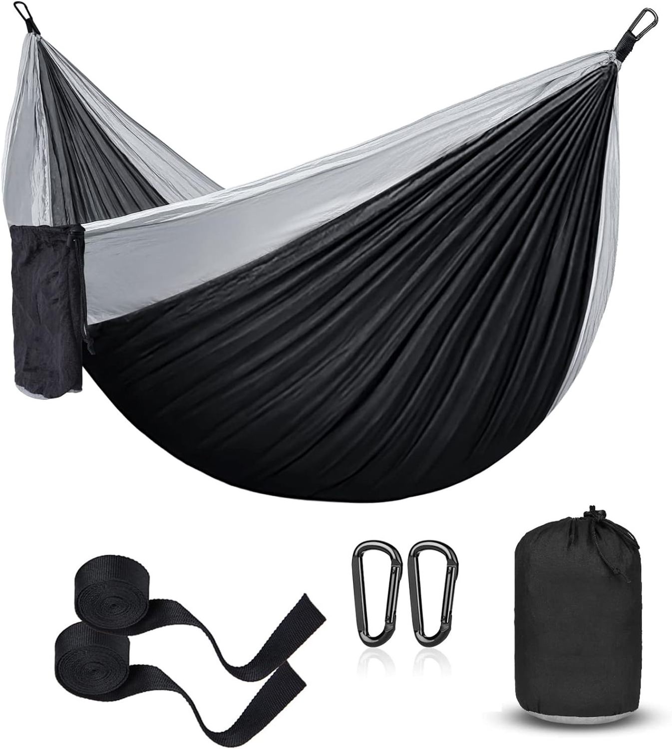 Danlong outdoor double hammock hiking ultralight single double lightweight nylon rope hammock