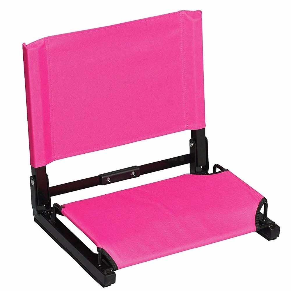 Gym Stadium seat back support used bleachers beach steel chair