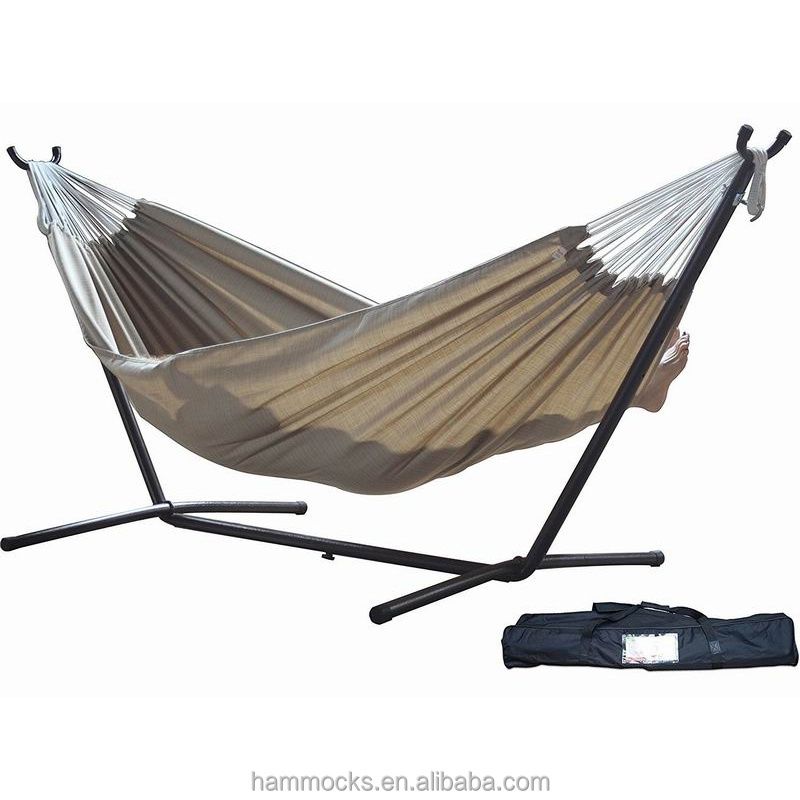 Hammocks with metal frame steel frame hammock camping cotton hammock with stand