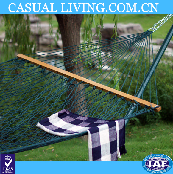 Nylon rope hammocks bed outdoor hammock nets