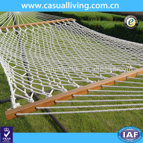 Nylon rope hammocks bed outdoor hammock nets