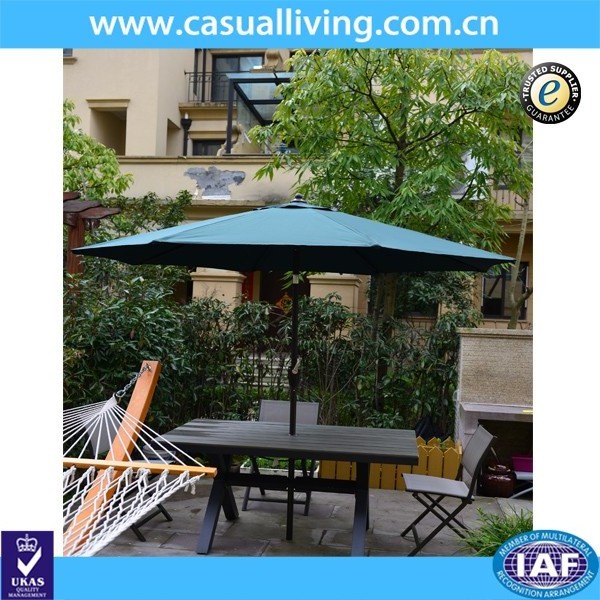 Hot selling patio umbrella garden 3x3 square umbrella 4x4