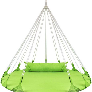 Manufacture supply outdoor swing set single for adult, adult swing bed