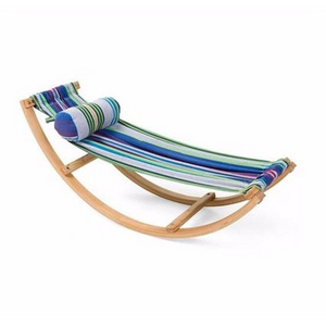 Outdoor automatic baby wooden swing chair baby bed hammock