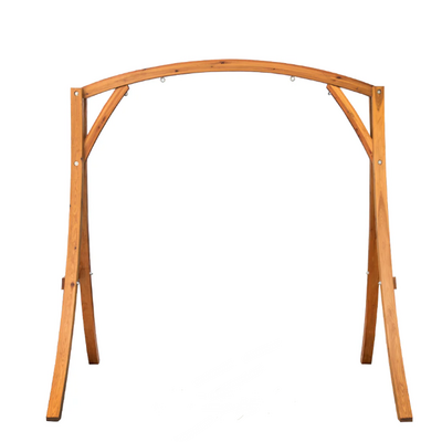 Outdoor/Indoor Hammock wood stand Chair Swing Hanging Chair Rope for Bedroom Outside Patio Garden