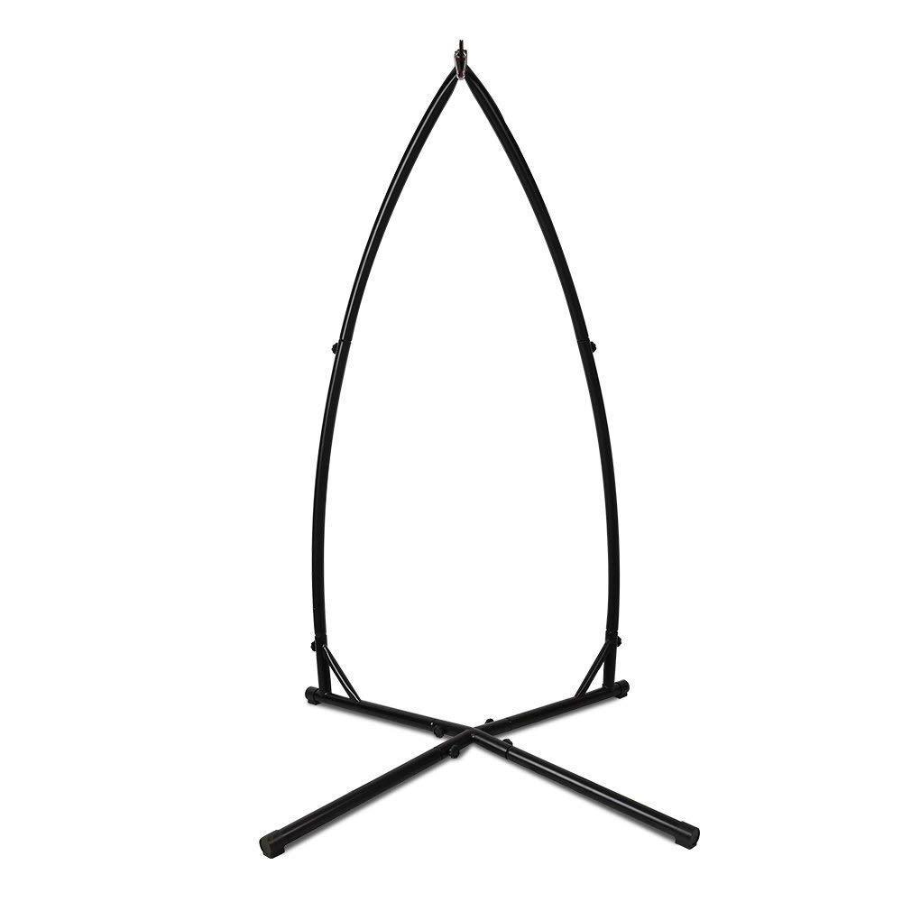 Outdoor Hanging Chair Stand Hammock A Shape Steel Frame Stand With 