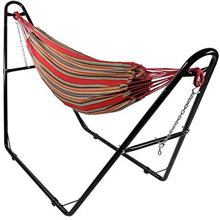 Steel Hammock Stand  Supports 2 People Portable Design Hammock With Stand