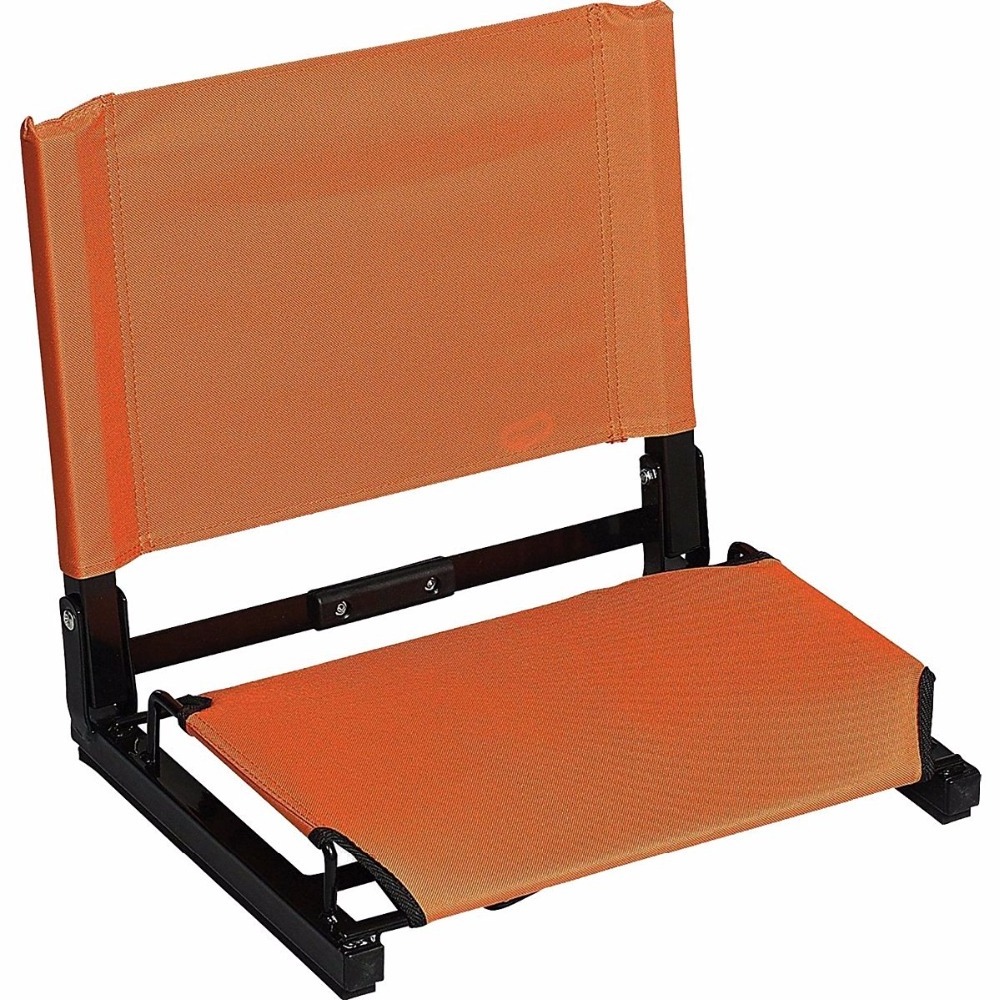 Gym Stadium seat back support used bleachers beach steel chair