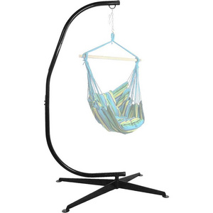 Danlong Metal Hanging Hammock Swing Chair "C" Stand Single Chair Hammock Stand