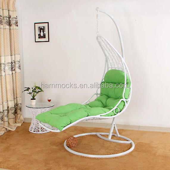 Rattan hanging chair/garden swing chairs /indoor swing chair with stand