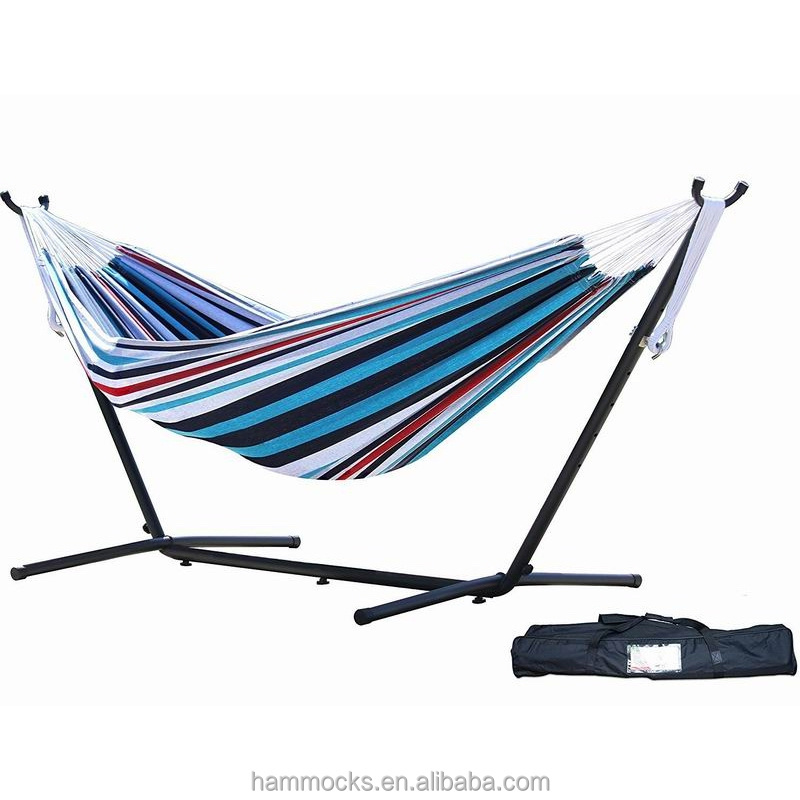 Hammocks with metal frame steel frame hammock camping cotton hammock with stand