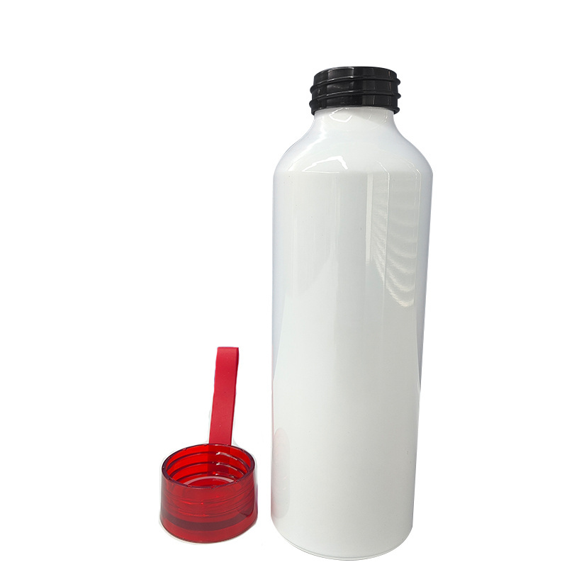 750 ML Slim Bottle Custom Aluminum Sublimation Blanks Tumbler Kids Water Bottle With Color Lid