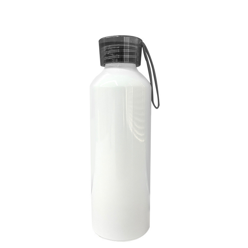 750 ML Slim Bottle Custom Aluminum Sublimation Blanks Tumbler Kids Water Bottle With Color Lid