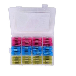 Hampool 200 PCS Automotive Marine Grade Electrical Waterproof Wire Connectors Heat Shrink Butt Connectors