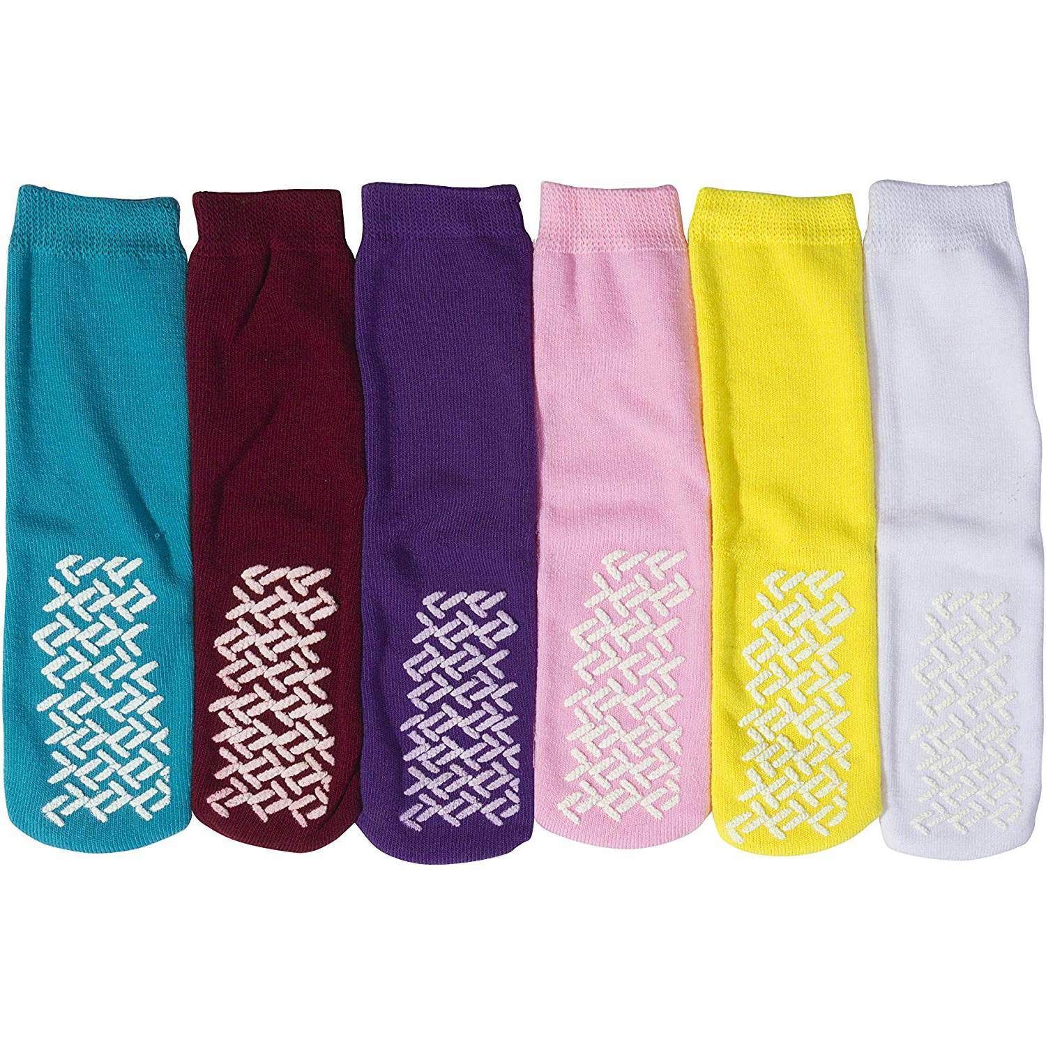 Breathable Wholesale custom adult women mens non slip hospital disposable socks