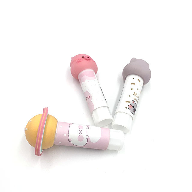 Cute  Solid Glue Stick Strong Non-Toxic PVA Glue Stick School Office Tools 8g White Glue Stick