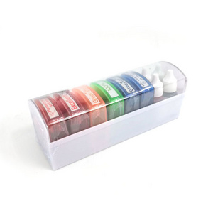 Universal Good Quality Multi-colored Plastic Flash Self-inking Stamp Custom