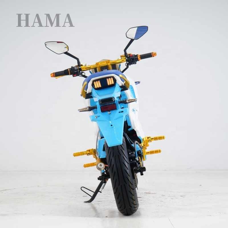 Wuxi high quality electric motorcycle 2000w lithium electric delivery scooter adult electric moped bike with 2 person seat