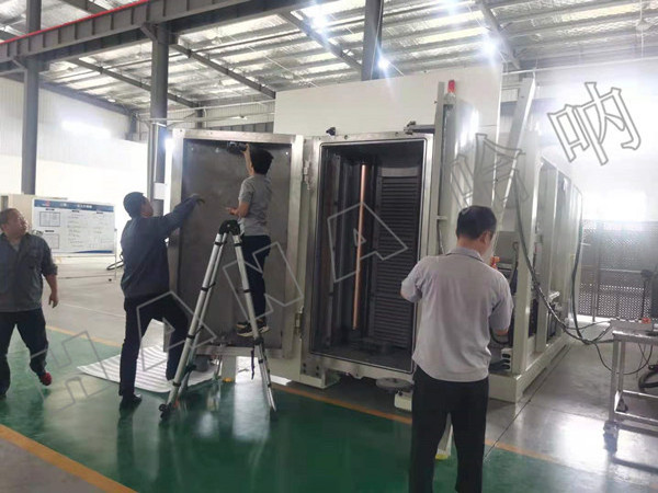 plastic pvd vacuum coating metal plater steel ceramic metalizing machine sputtering vacuum coating machine