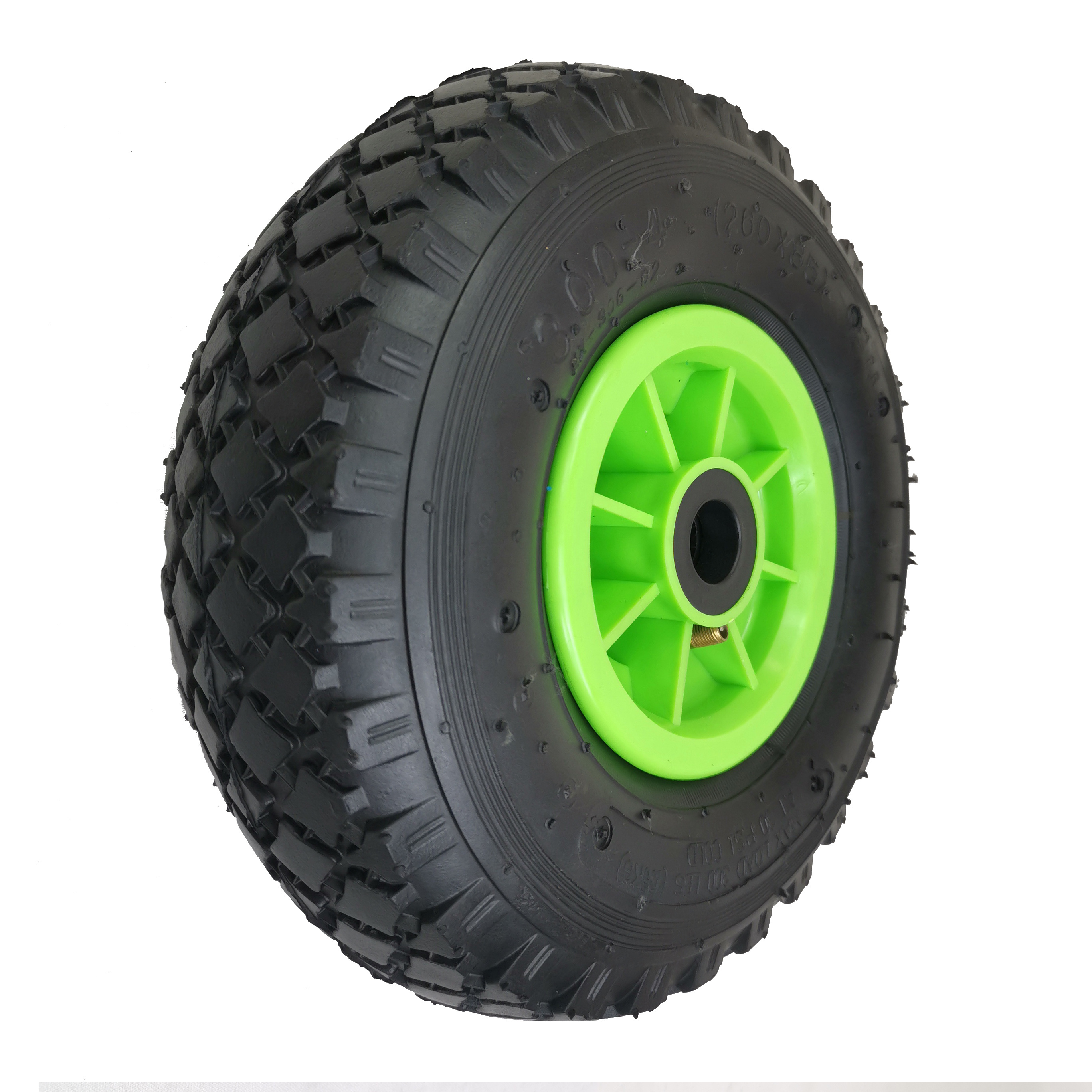 10 inch 3.00-4 Hand Truck wheel Air Rubber Tire 3.50-4 Inflatable Wheel for Lawn Mower Wheelbarrow Pneumatic other wheel